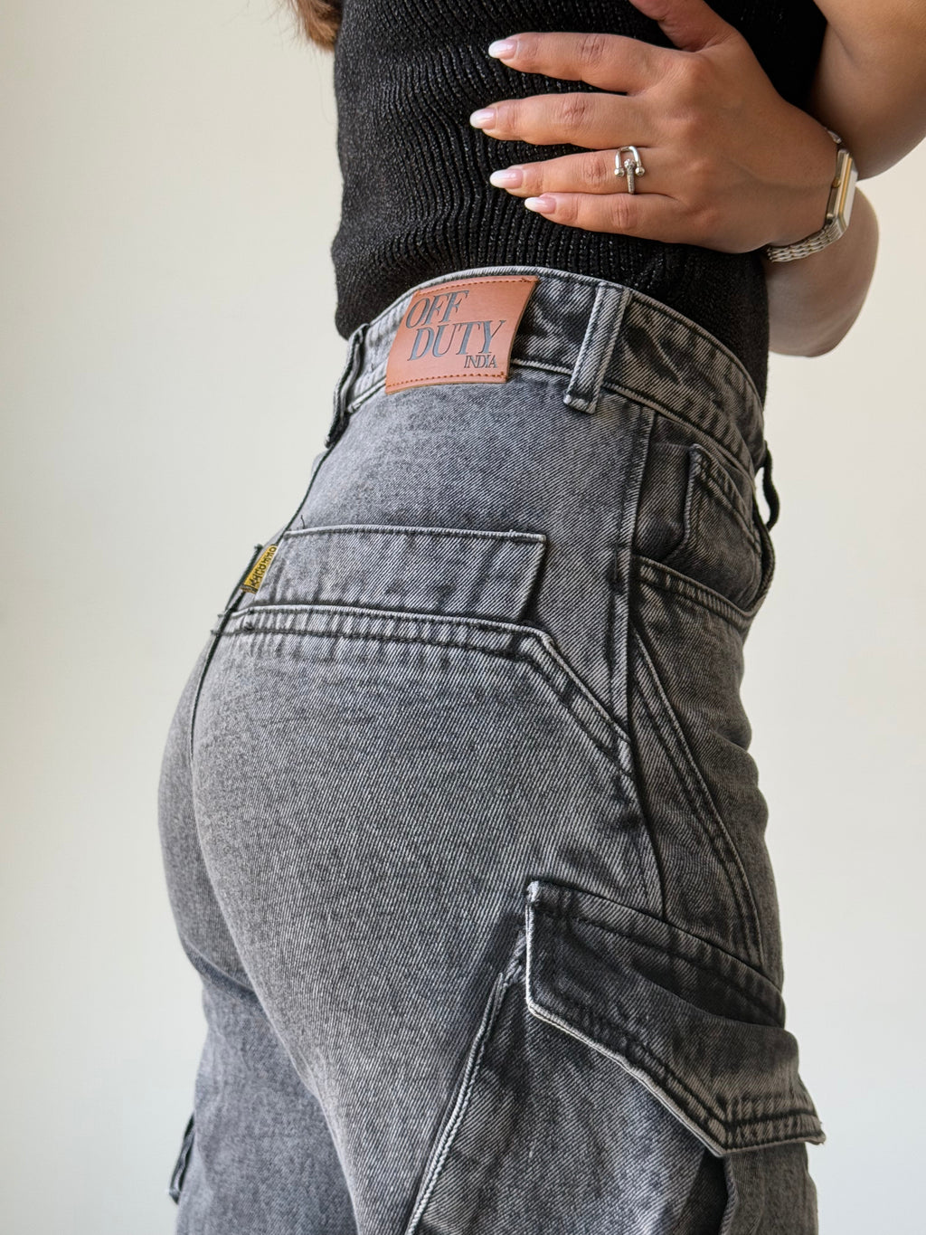 All Out Flare Cargo Unisex Jeans